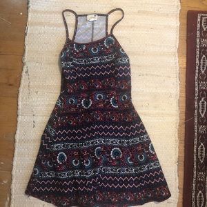 PacSun patterned skater dress